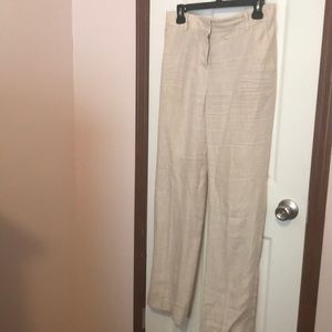 JCrew Size 6 Linen Pants